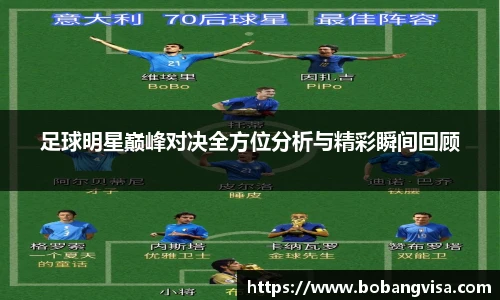 足球明星巅峰对决全方位分析与精彩瞬间回顾
